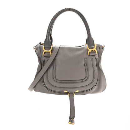 Chloe Calfskin Medium Marcie Satchel Cashmere Grey 1 of 11