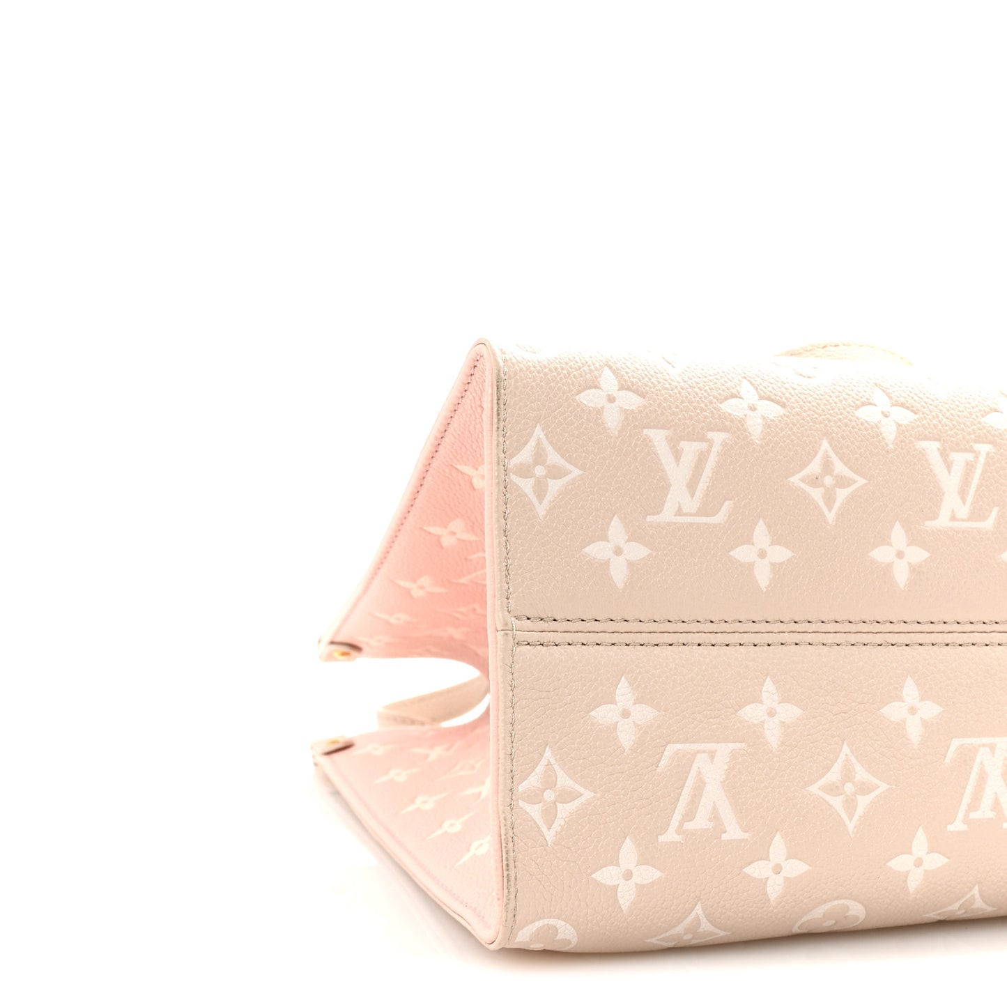 Empreinte Monogram Spring In The City Onthego MM Beige Pink Yellow