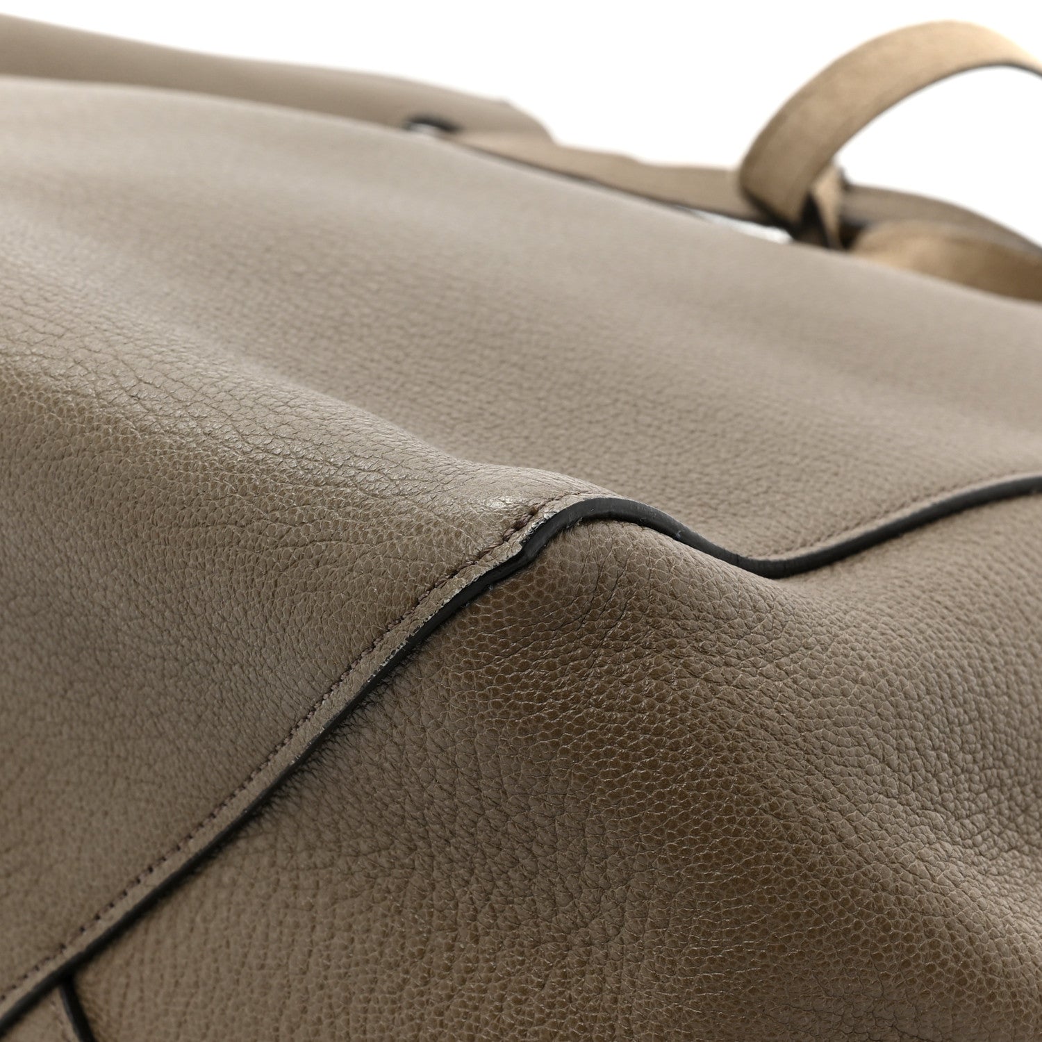 Celine Soft Grained Calfskin Medium Belt Cabas Phantom Taupe 10 of 15