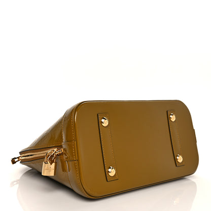 Louis Vuitton Vernis Alma PM Vert Olive 4 of 10