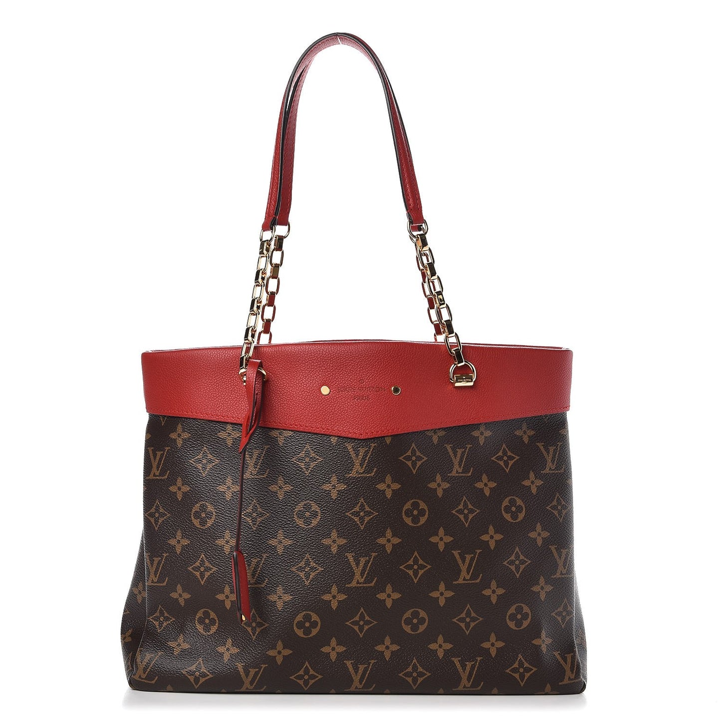 Monogram Pallas Shopper Cherry