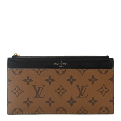 Louis Vuitton Reverse Monogram Slim Purse 1 of 6