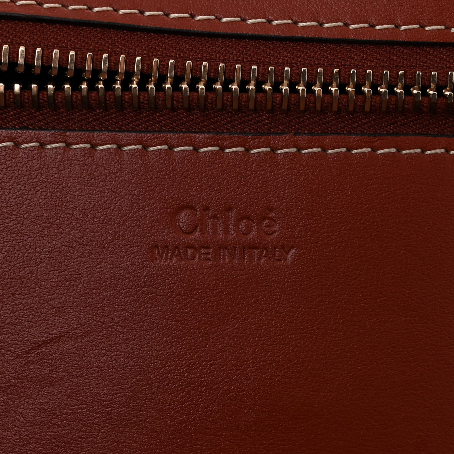 Chloe Felt Calfskin Large Woody Ribbon Tote 6 of 10