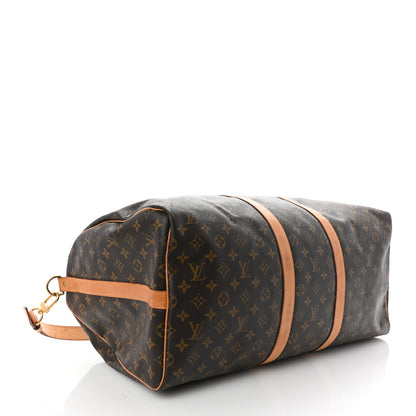 Louis Vuitton Monogram Keepall Bandouliere 55 3 of 10