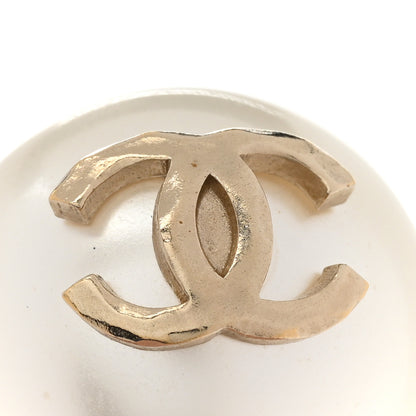 Chanel Pearl CC Chain Drop Earrings Gold 4 of 6