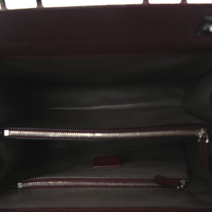 Gucci Grainy Calfskin Small Zumi Top Handle Bag Vintage Bordeaux 5 of 10