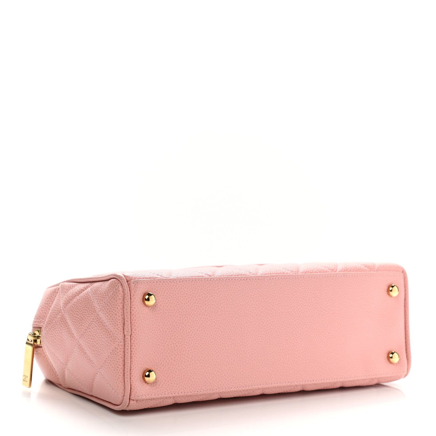Chanel Caviar Quilted Small Bowler Pink 4 of 10