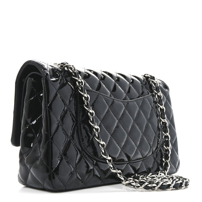 Chanel Patent Quilted Medium Double Flap Black 3 of 11