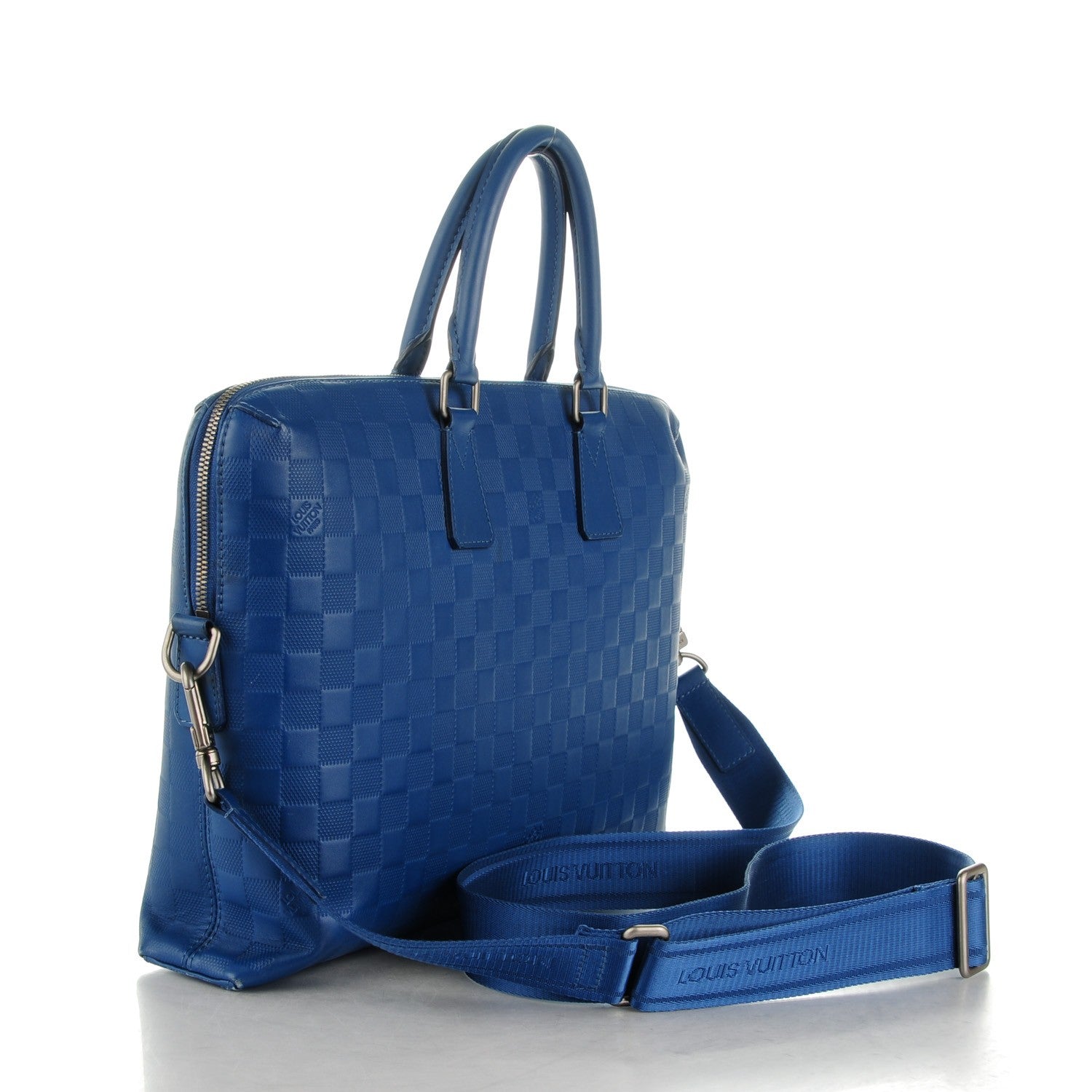 Louis Vuitton Damier Infini Porte-Documents Jour Neptune 3 of 9