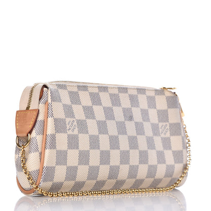 Louis Vuitton Damier Azur Eva Clutch 3 of 11