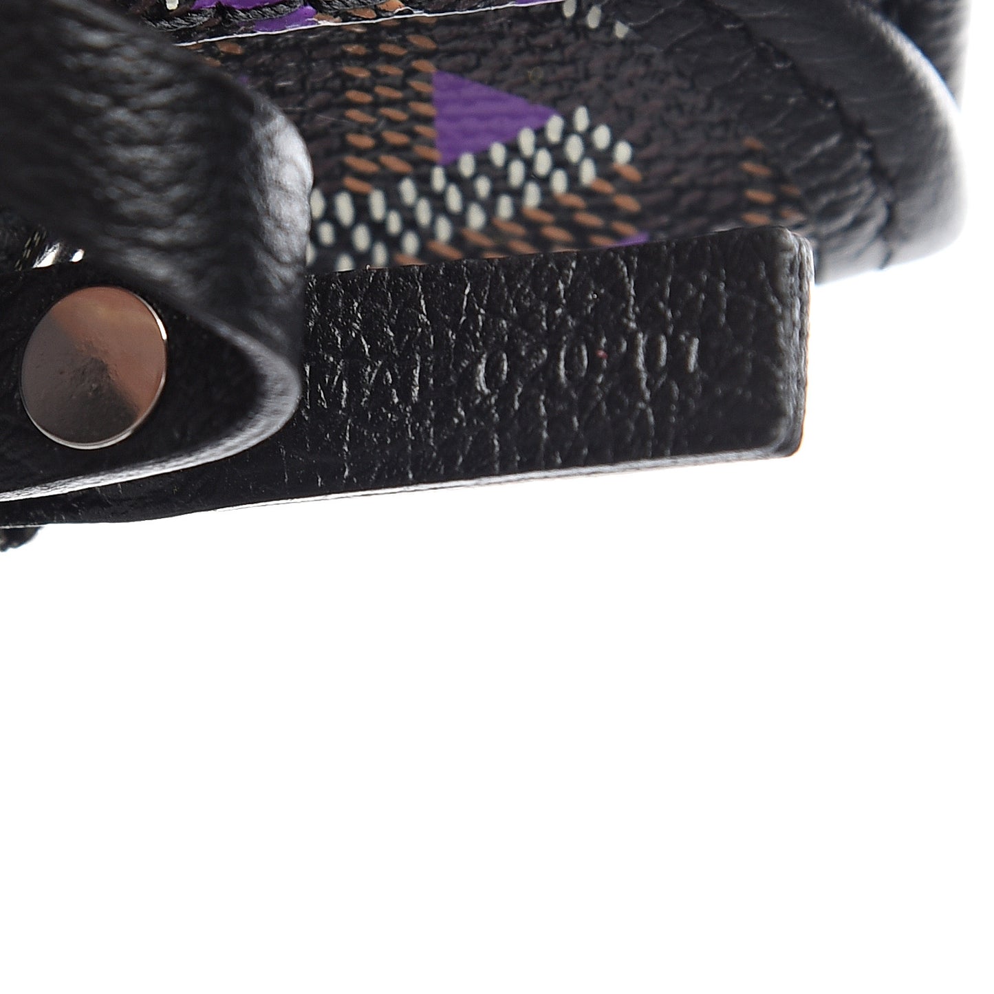 Goyardine Saint Louis Claire Voie PM Black Violet