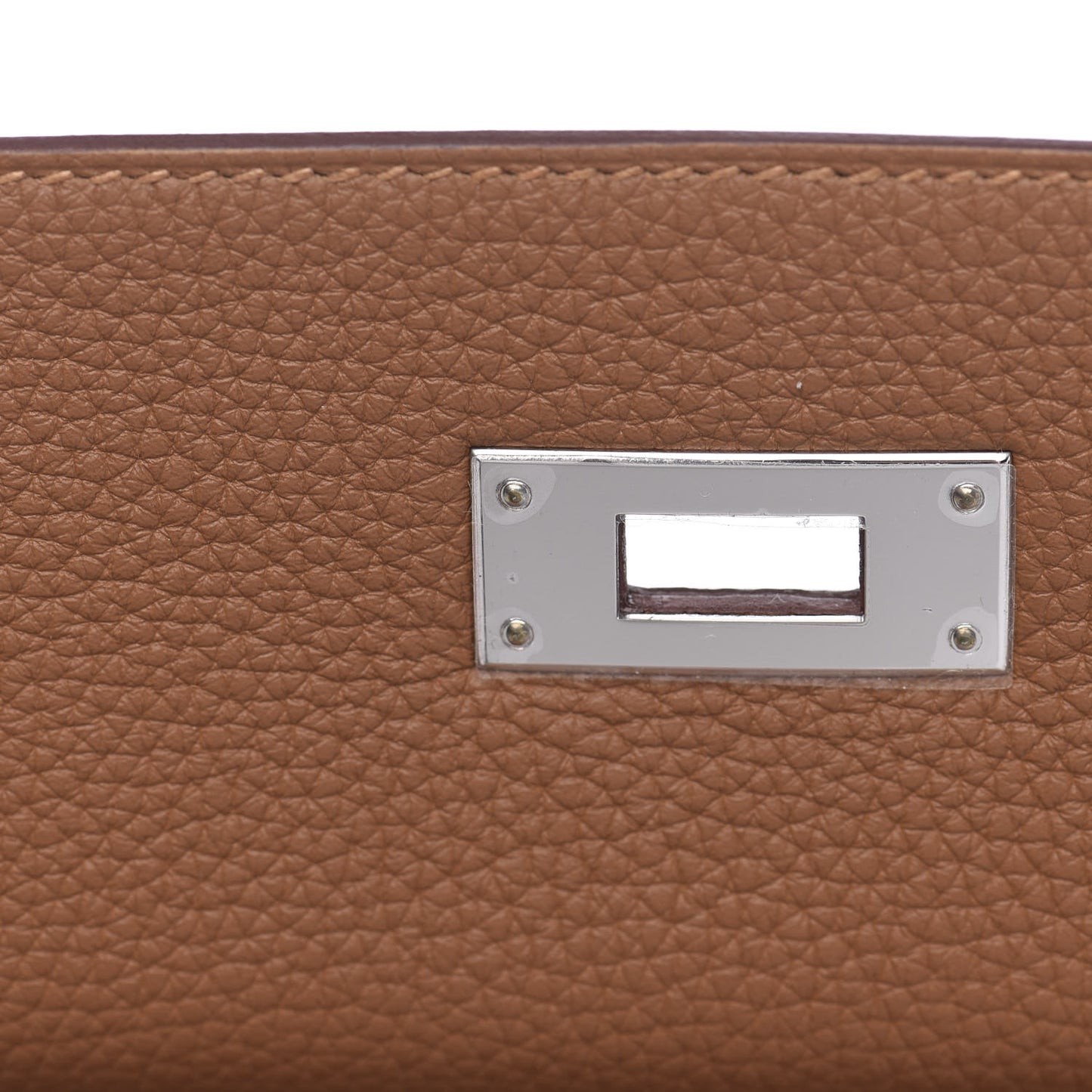Togo Matte Alligator Kelly Retourne Touch 28 Gold
