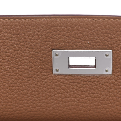 Hermes Togo Matte Alligator Kelly Retourne Touch 28 Gold 15 of 32