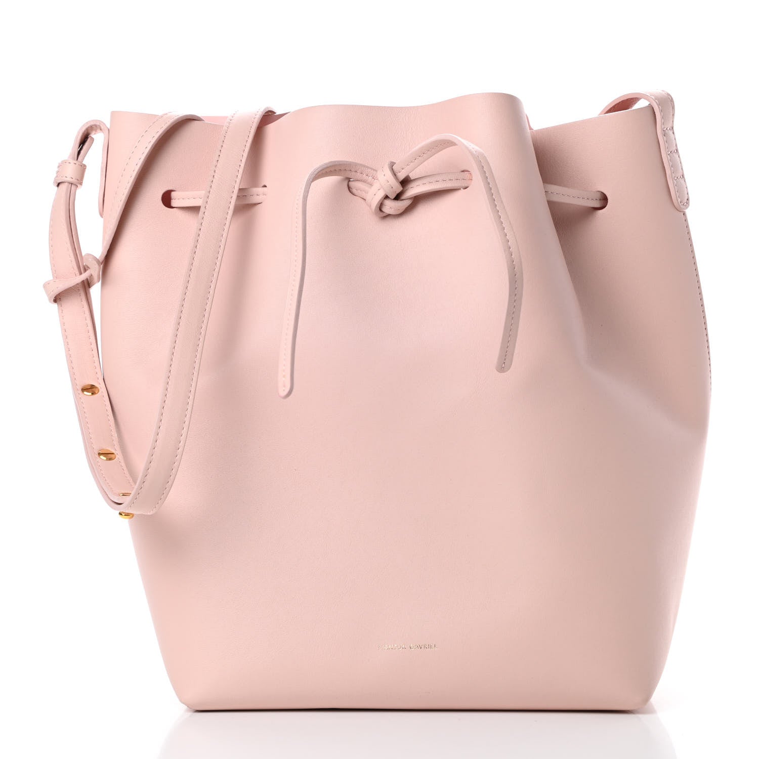 Mansur Gavriel Calfskin Bucket Bag Rosa 3 of 12