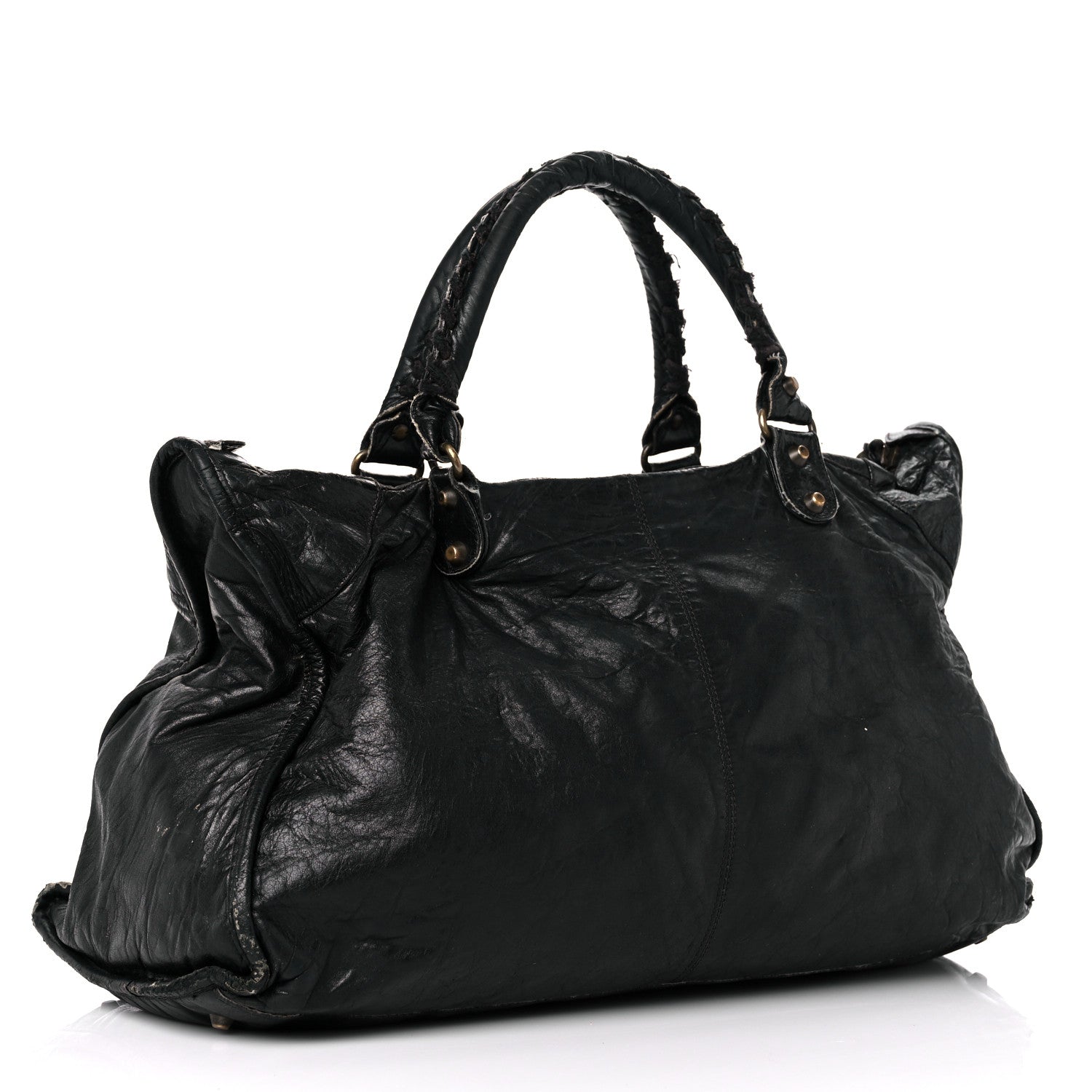 Balenciaga Agneau Classic Hardware Work Black 3 of 24