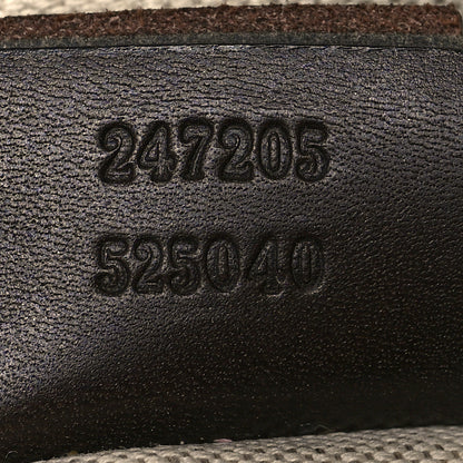 Gucci Monogram Vintage Web Medium Boston Dark Brown 7 of 17