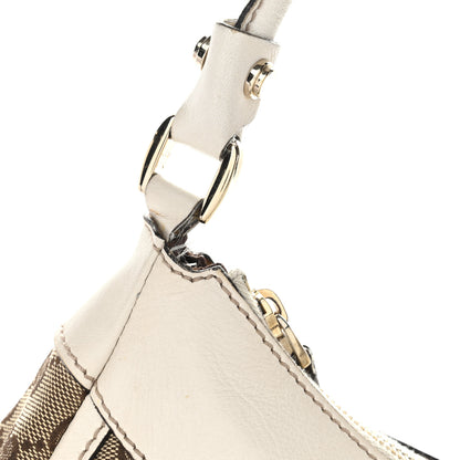 Gucci Monogram Large D Gold Hobo Off White 11 of 13