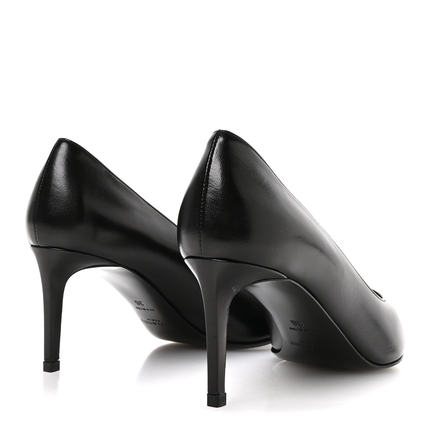 Calfskin Anja 85 Pumps 36 Black