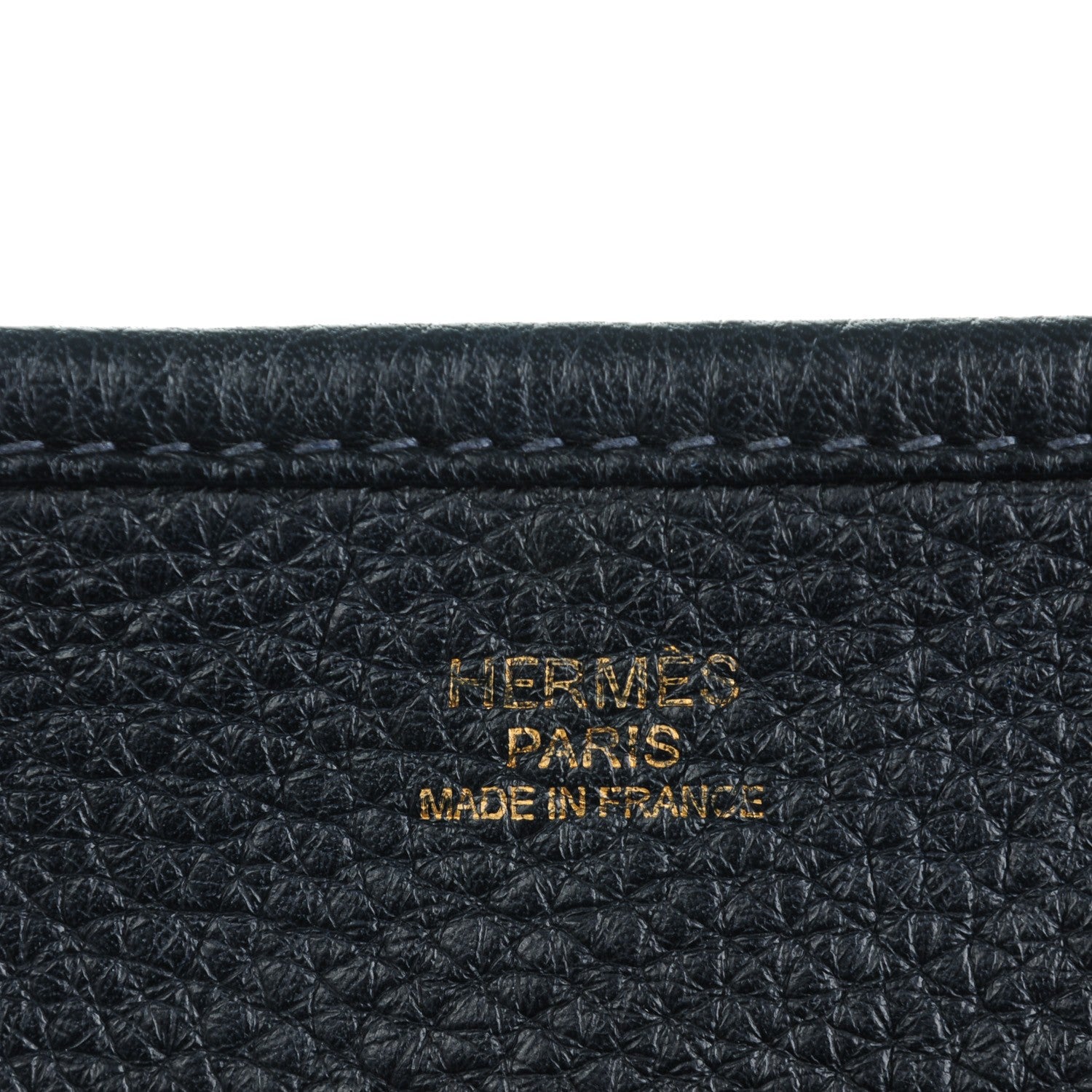 Hermes Taurillon Clemence Evelyne GM Bleu Abysse 6 of 7