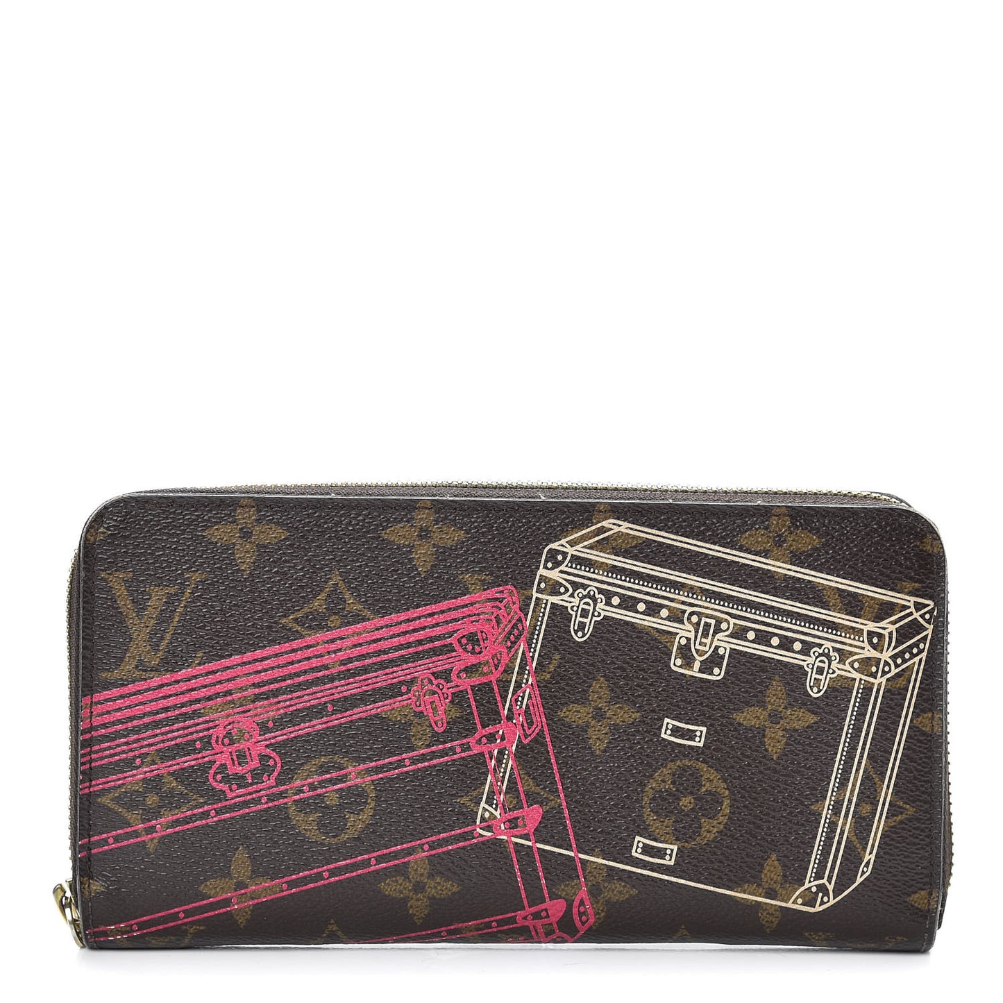 Monogram 2014 Christmas Animation Zippy Wallet