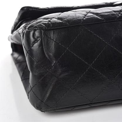Chanel Aged Calfskin Quilted 2.55 Reissue 227 Flap Black 12 of 15