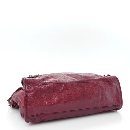 Balenciaga Agneau Giant 12 Rose Gold Hardware City Cassis 6 of 17