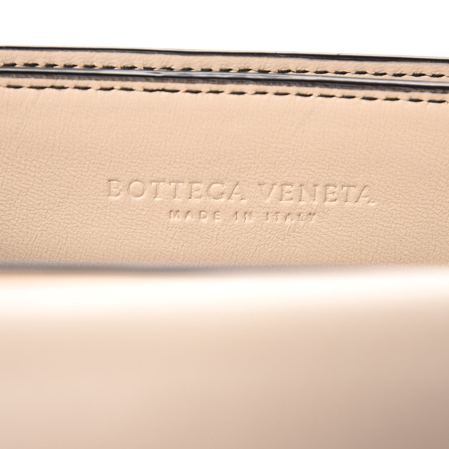 Nappa Intrecciato Small Messenger Cameo
