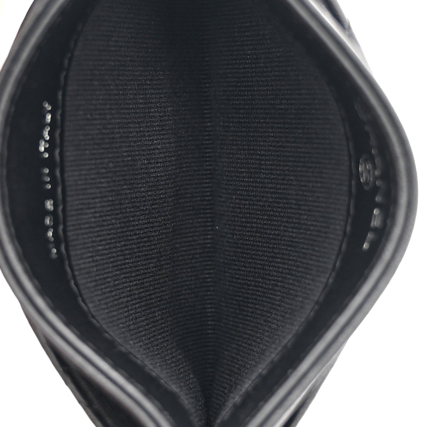 Chanel Calfskin Quilted Card Holder So Black 5 of 9