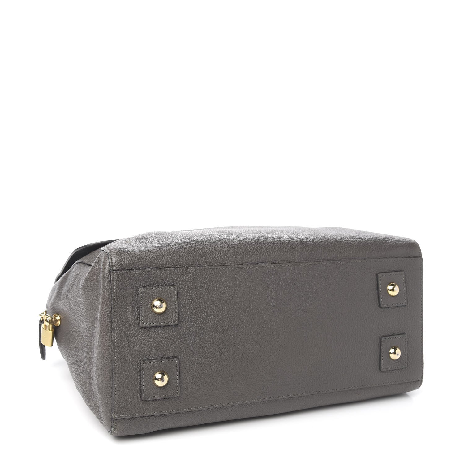 Mulberry Glossy Goatskin Medium Del Rey Satchel Grey 3 of 14