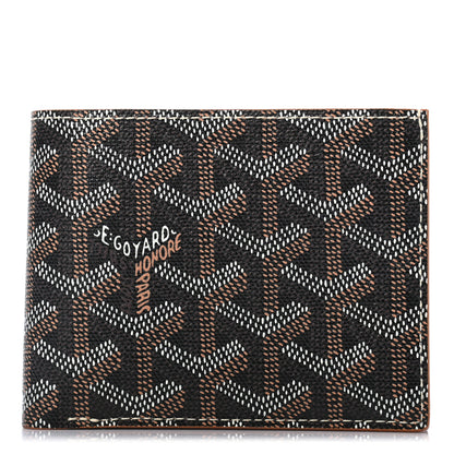 Goyard Goyardine Bi-Fold Victoire PM Wallet Black 1 of 7