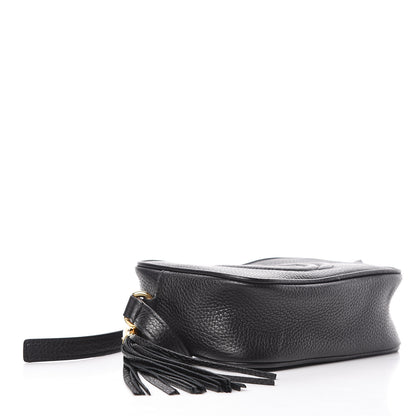 Gucci Pebbled Calfskin Mini Soho Disco Bag Black 4 of 11