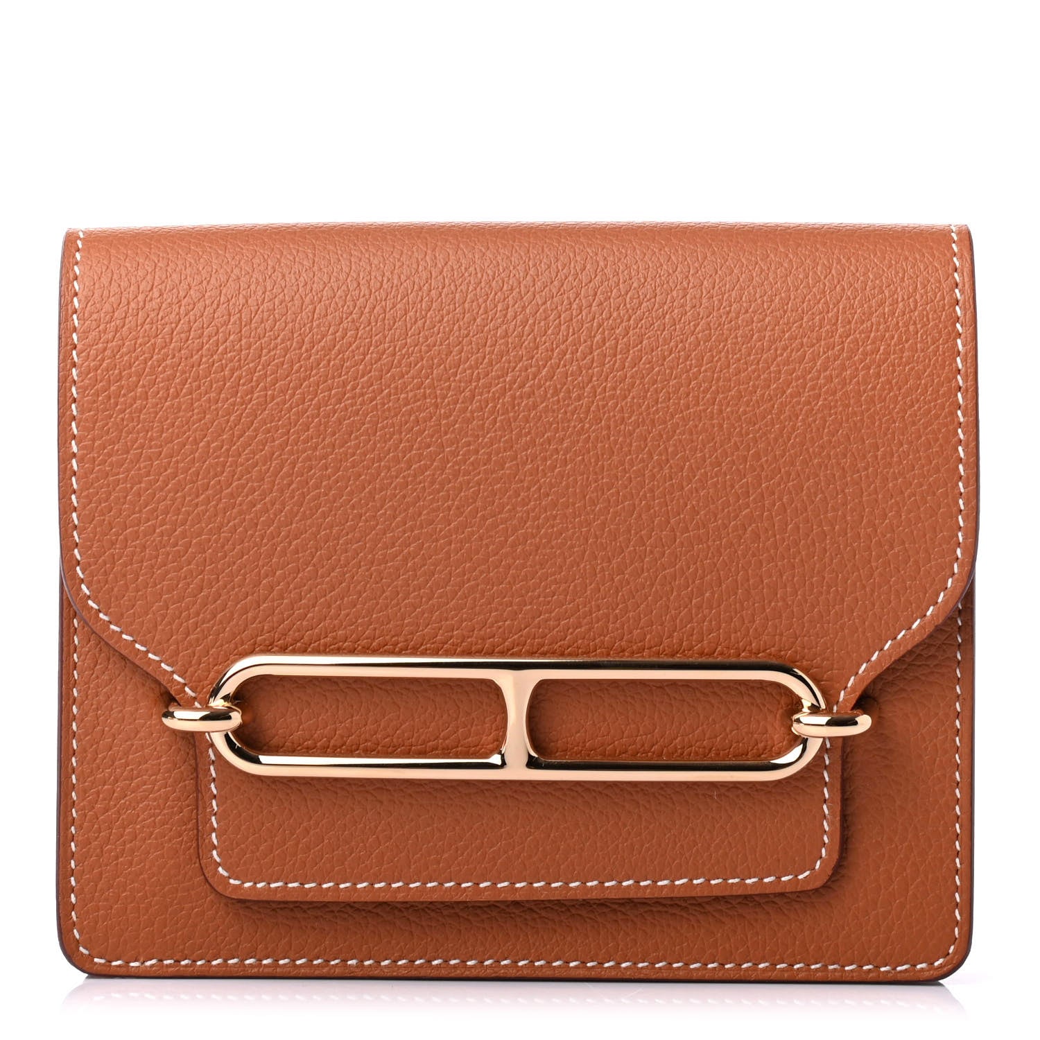 Hermes Evercolor Roulis Slim Wallet Gold 1 of 5