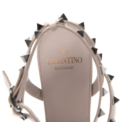 Valentino Garavani X UNDERCOVER Calfskin Rockstud Ankle Strap 65mm Pumps 37.5 Poudre 6 of 9
