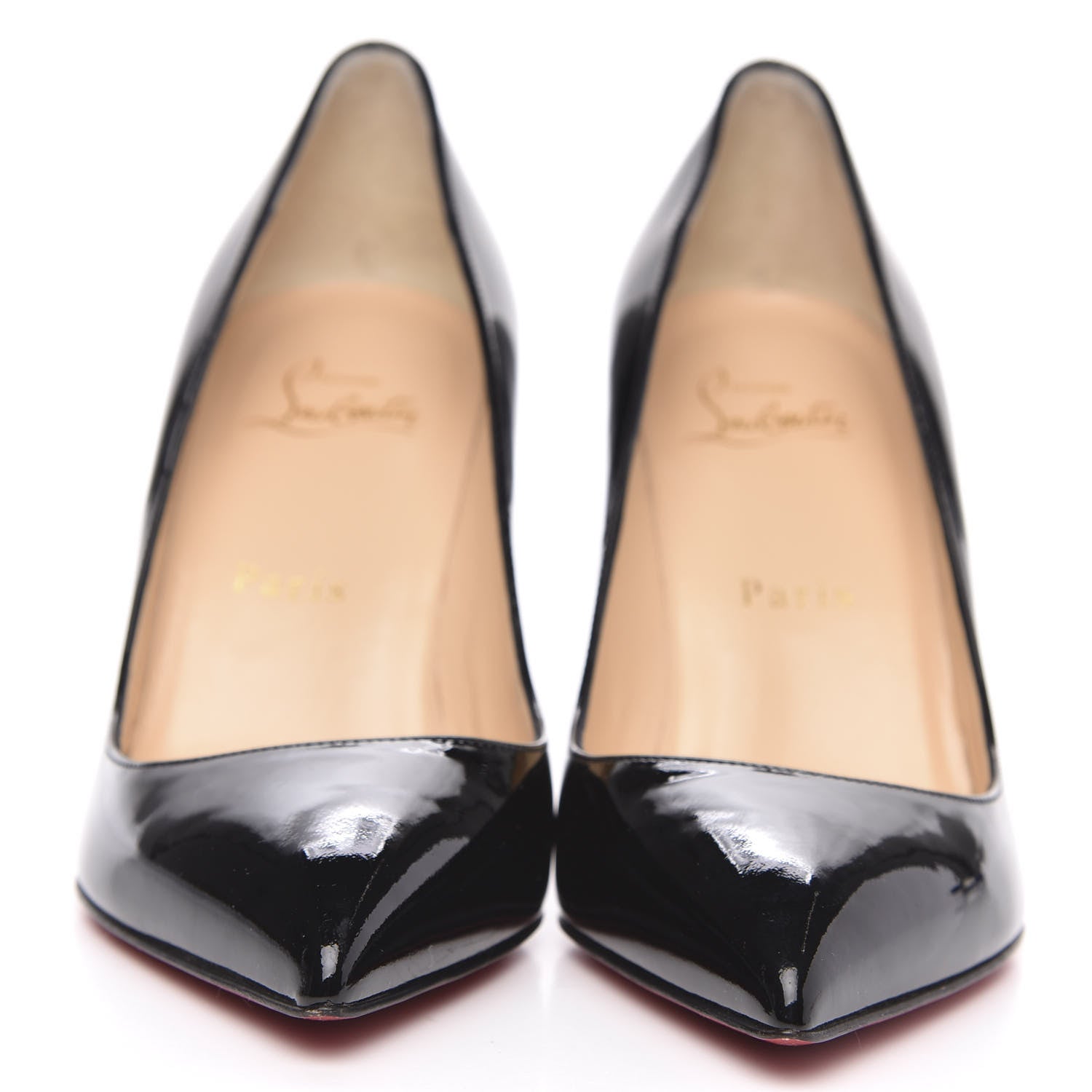 Christian Louboutin Patent Pigalle 85 Pumps 36.5 Black 2 of 9