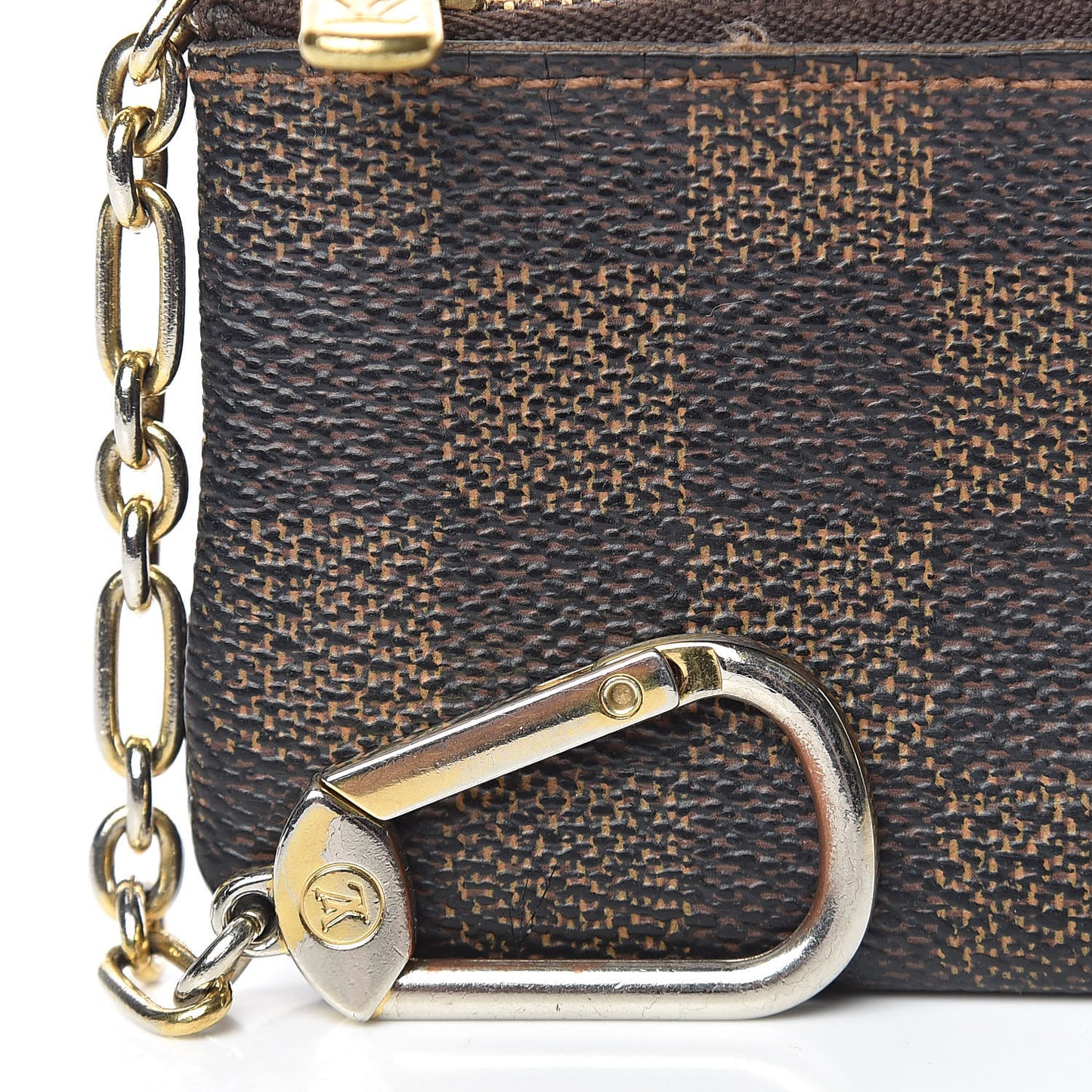 Damier Ebene Key Pouch