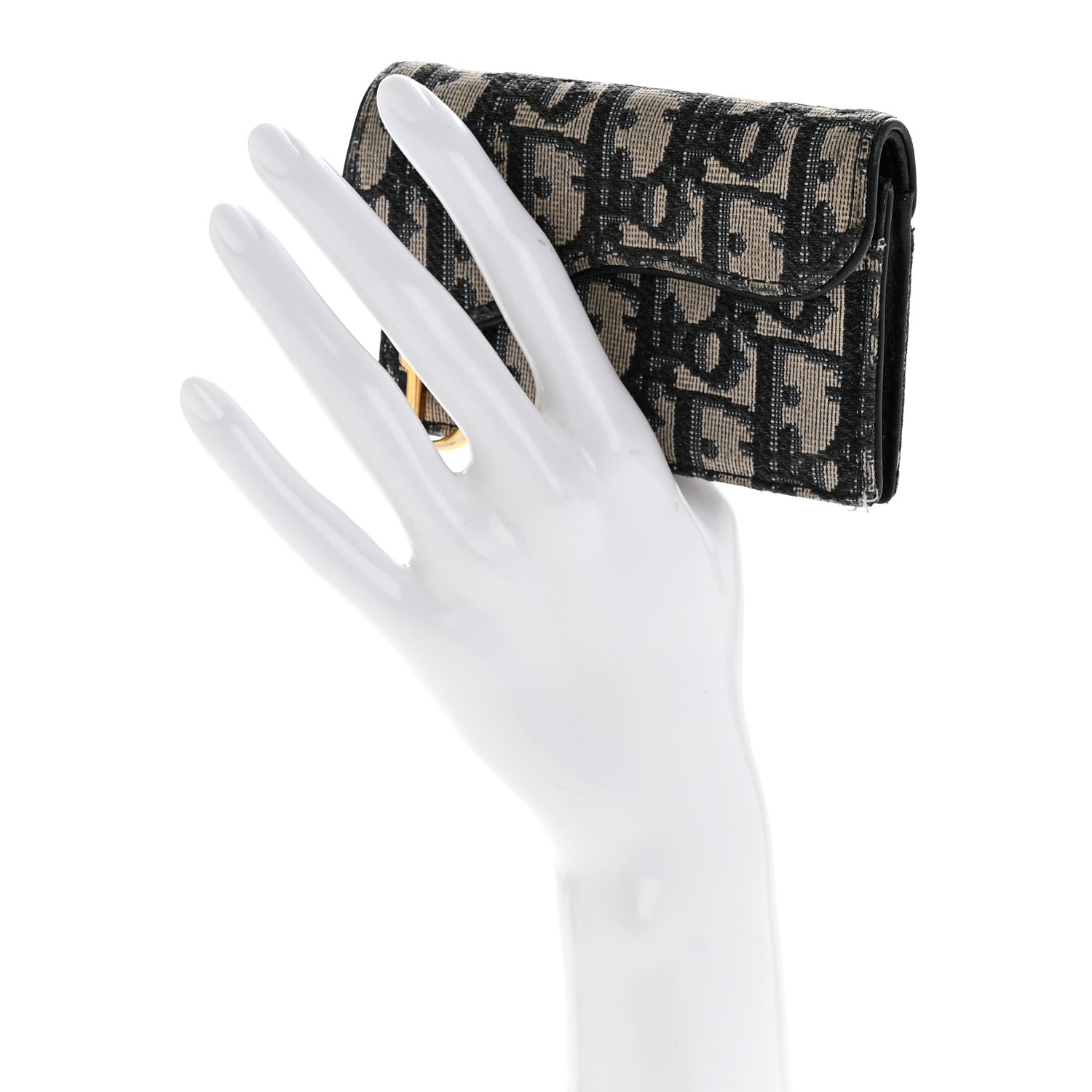 Christian Dior Oblique Saddle Card Holder Blue 1859251 – FASHIONPHILE