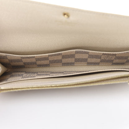 Louis Vuitton Damier Azur Emilie Wallet 4 of 12