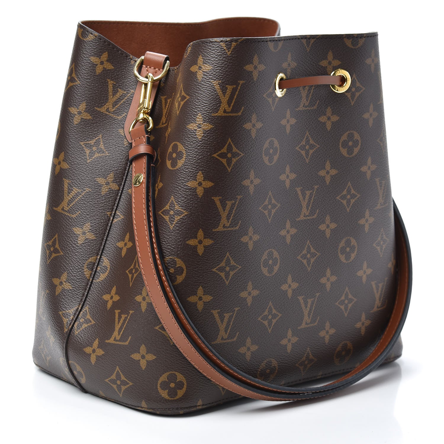 Louis Vuitton Monogram Neonoe MM Caramel 3 of 10