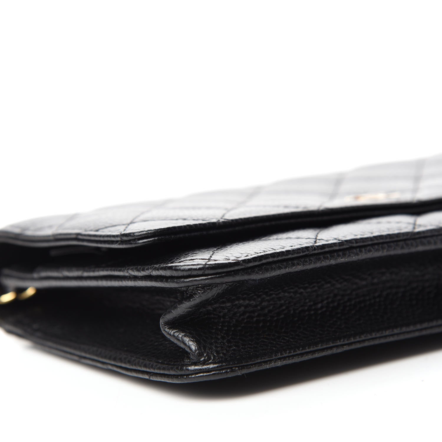 Chanel Caviar Quilted Wallet On Chain WOC Black 6 of 13