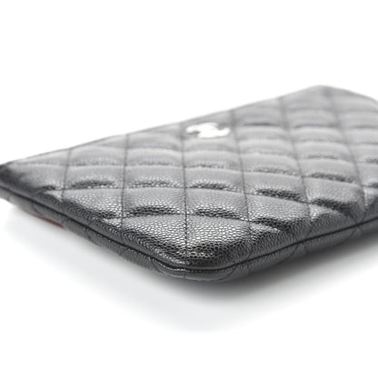 Chanel Caviar Quilted Small Pouch Black 6 of 11
