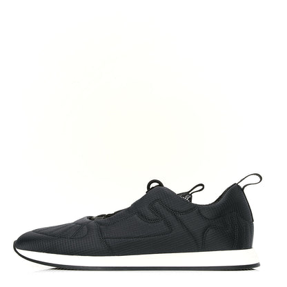 Fendi Nylon Womens FFreedom Sneakers 40 Blue Scuro Black White 1 of 4