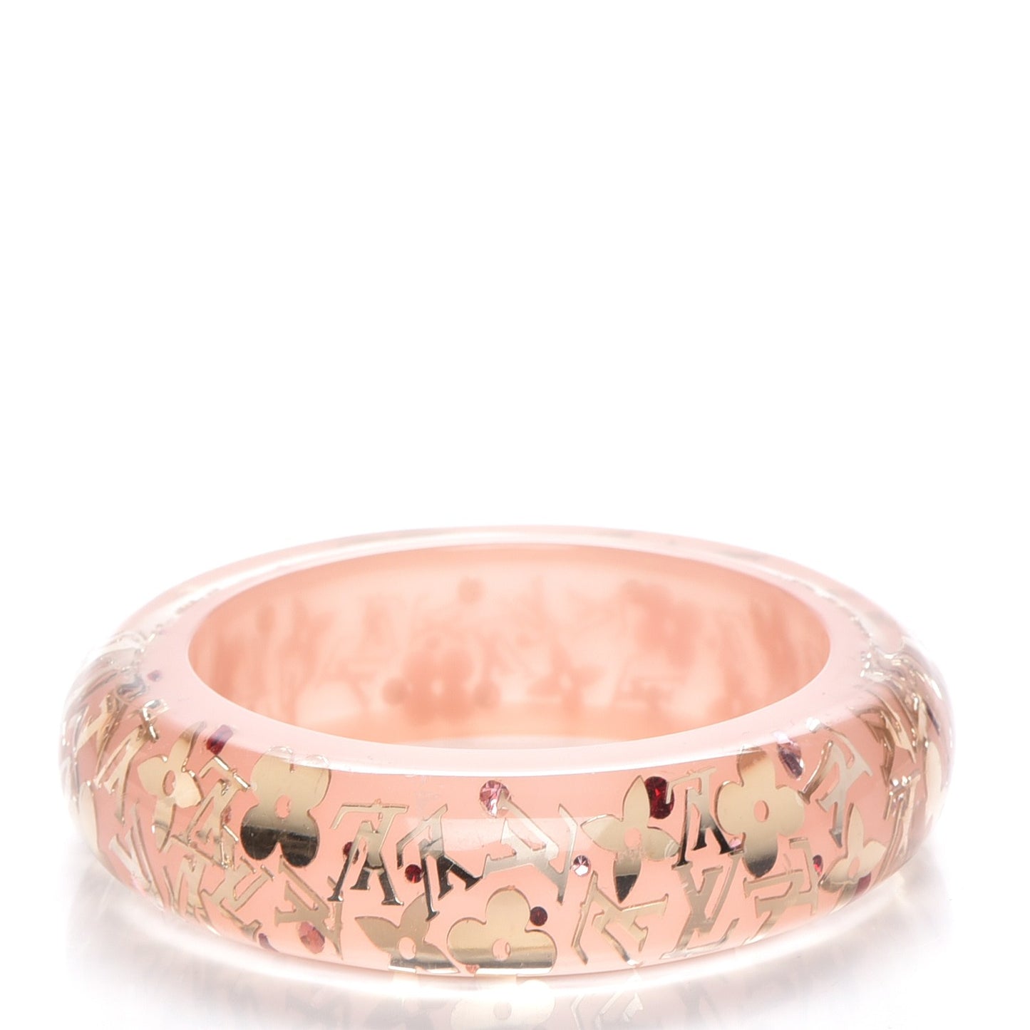 Resin Swarovski Medium Inclusion Bracelet GM Rose