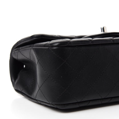 Chanel Lambskin Quilted Mini Rectangular Flap Black 6 of 13