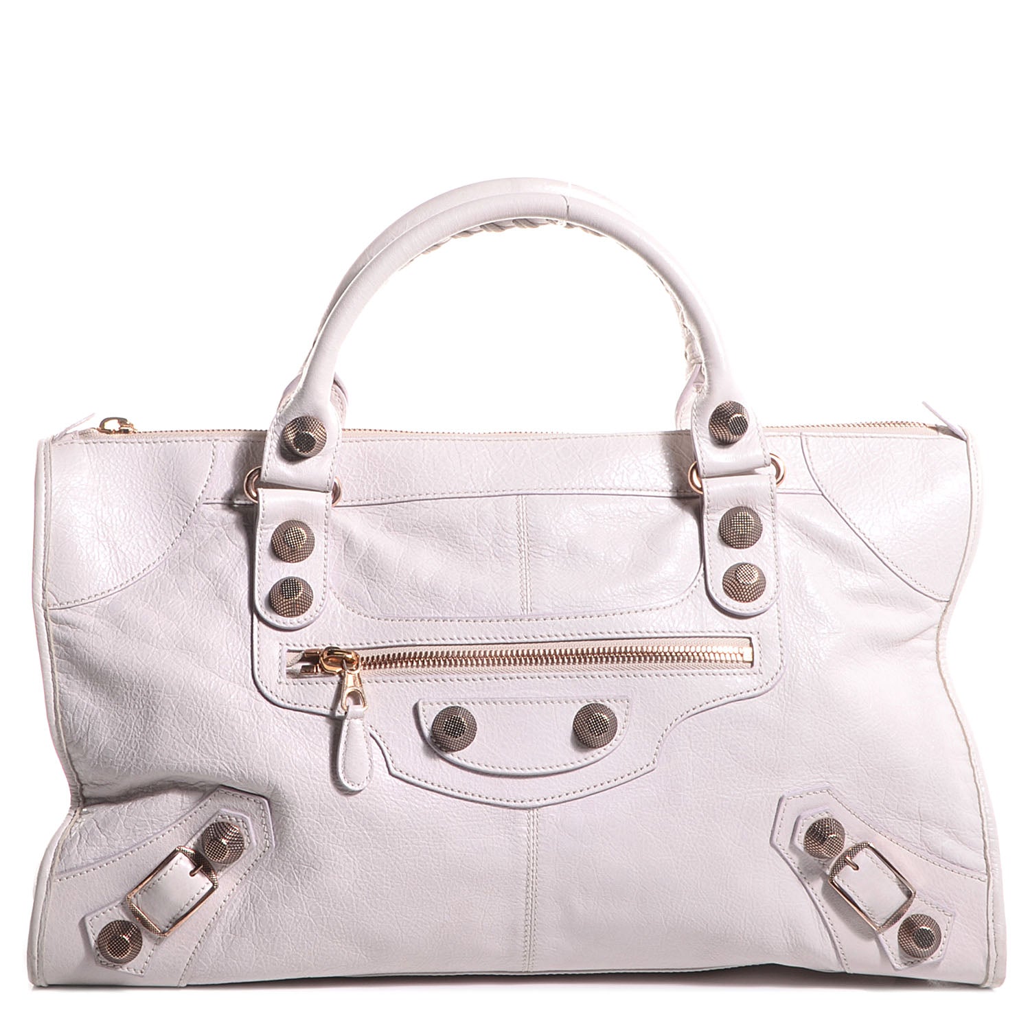 Balenciaga Agneau Giant 21 Rose Gold Hardware Work Nacre 1 of 11