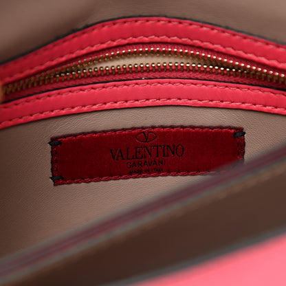 Valentino Garavani Nappa Rockstud Wristlet Clutch Deep Rose 5 of 5