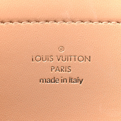 Louis Vuitton Lambskin Embossed Monogram Pochette Coussin Camel 6 of 13
