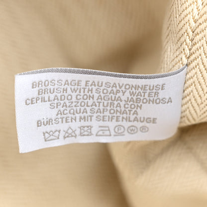 Hermes Canvas Large Bride-A-Brac Cabriole Case Biscuit 7 of 9