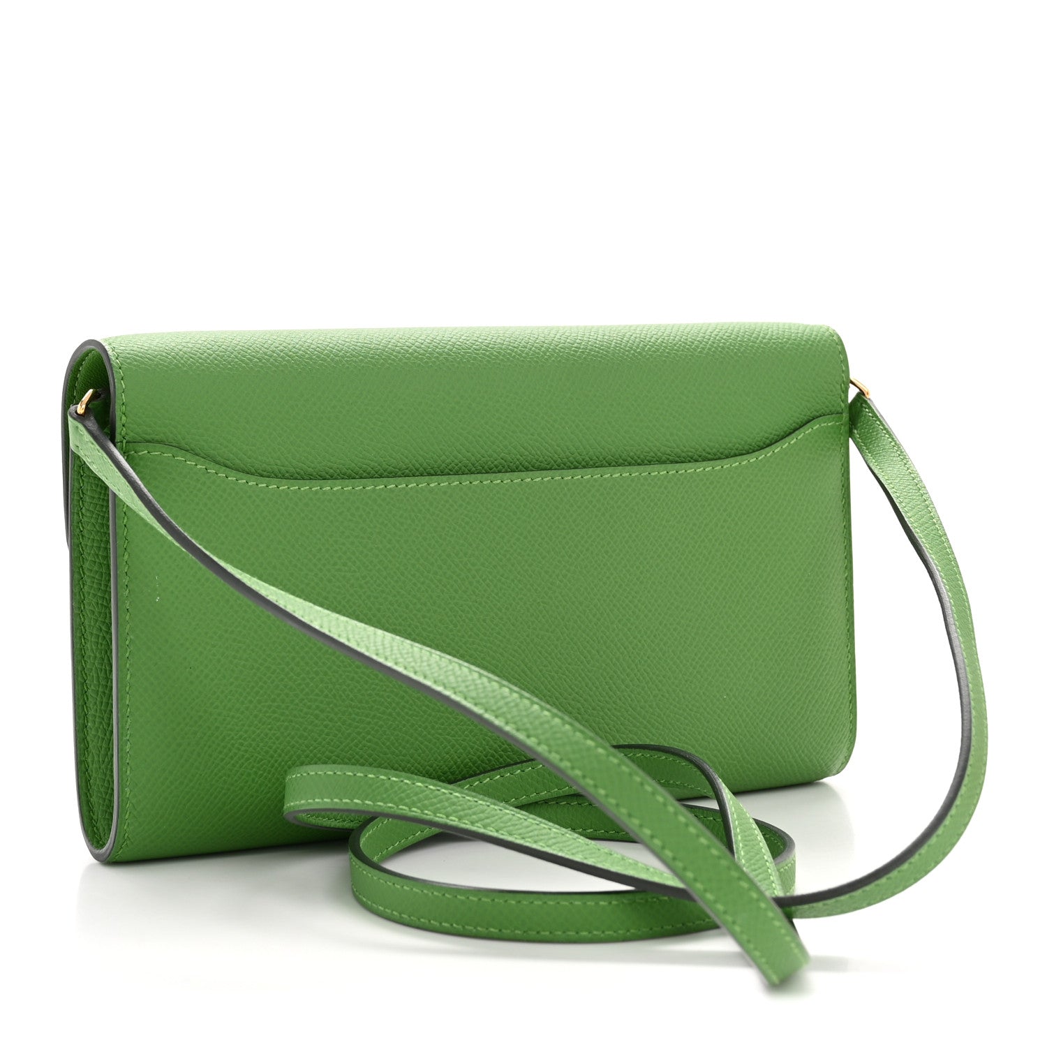Hermes Epsom Constance Long To Go Wallet Vert Yucca 3 of 12