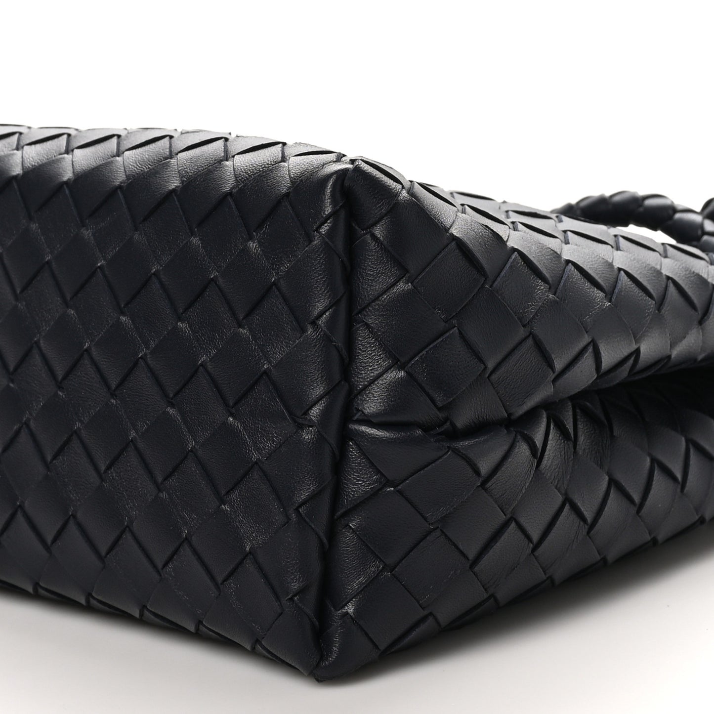 Nappa Intrecciato Medium Andiamo Shoulder Bag Space