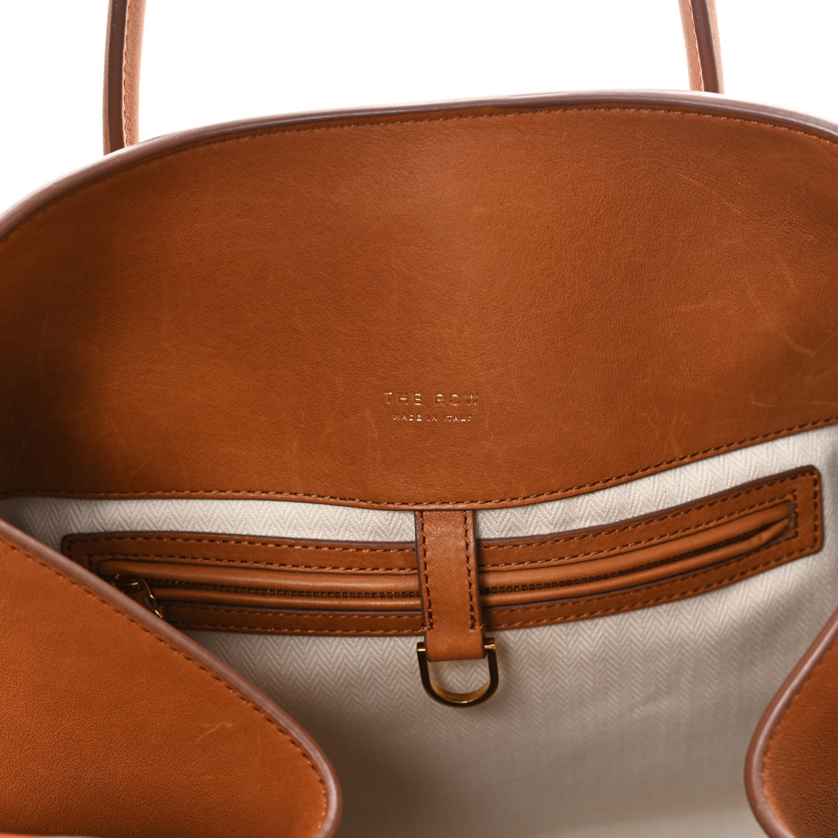 Polished Saddle Calfskin Soft Margaux 17 Cuir